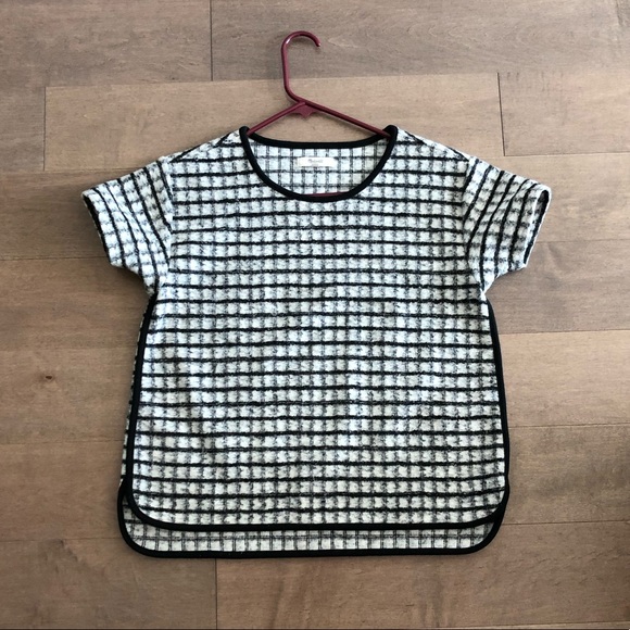 Madewell windowpane shirt xs - Picture 4 of 5